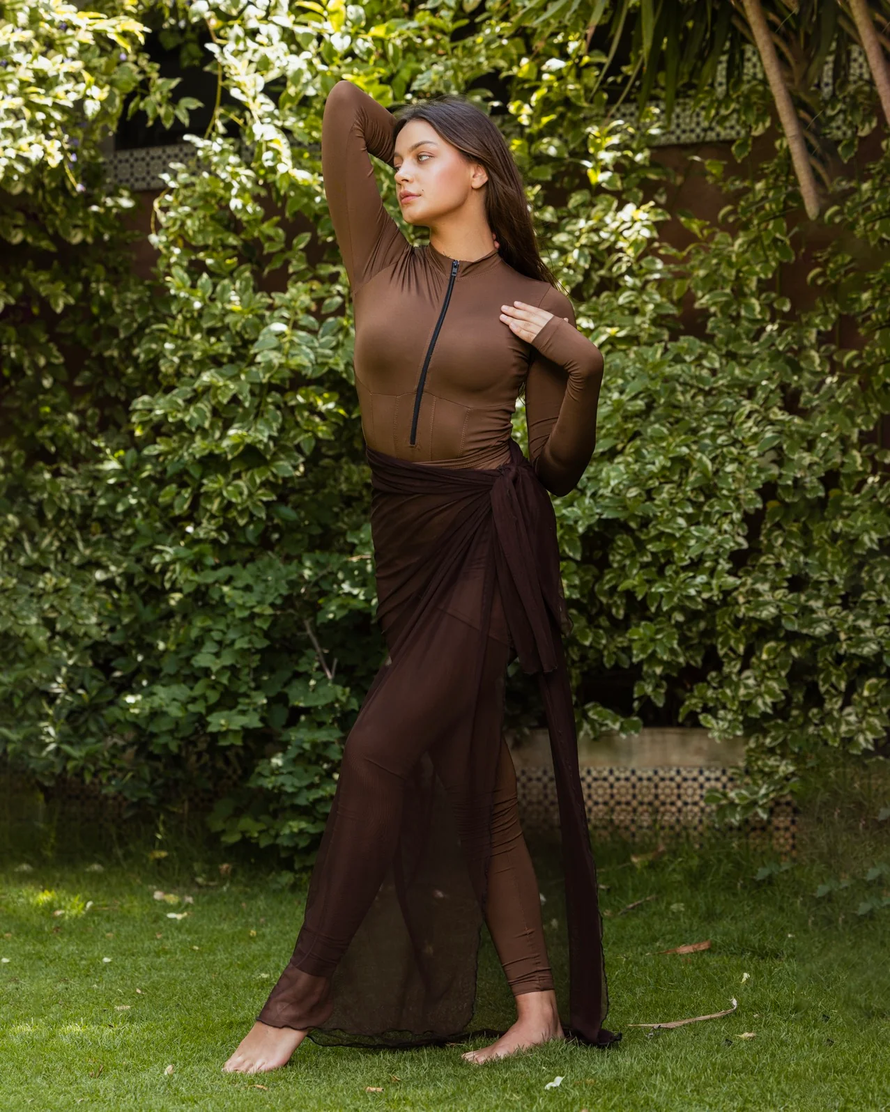 Basic Brown Gumus Swimsuit - Image 2
