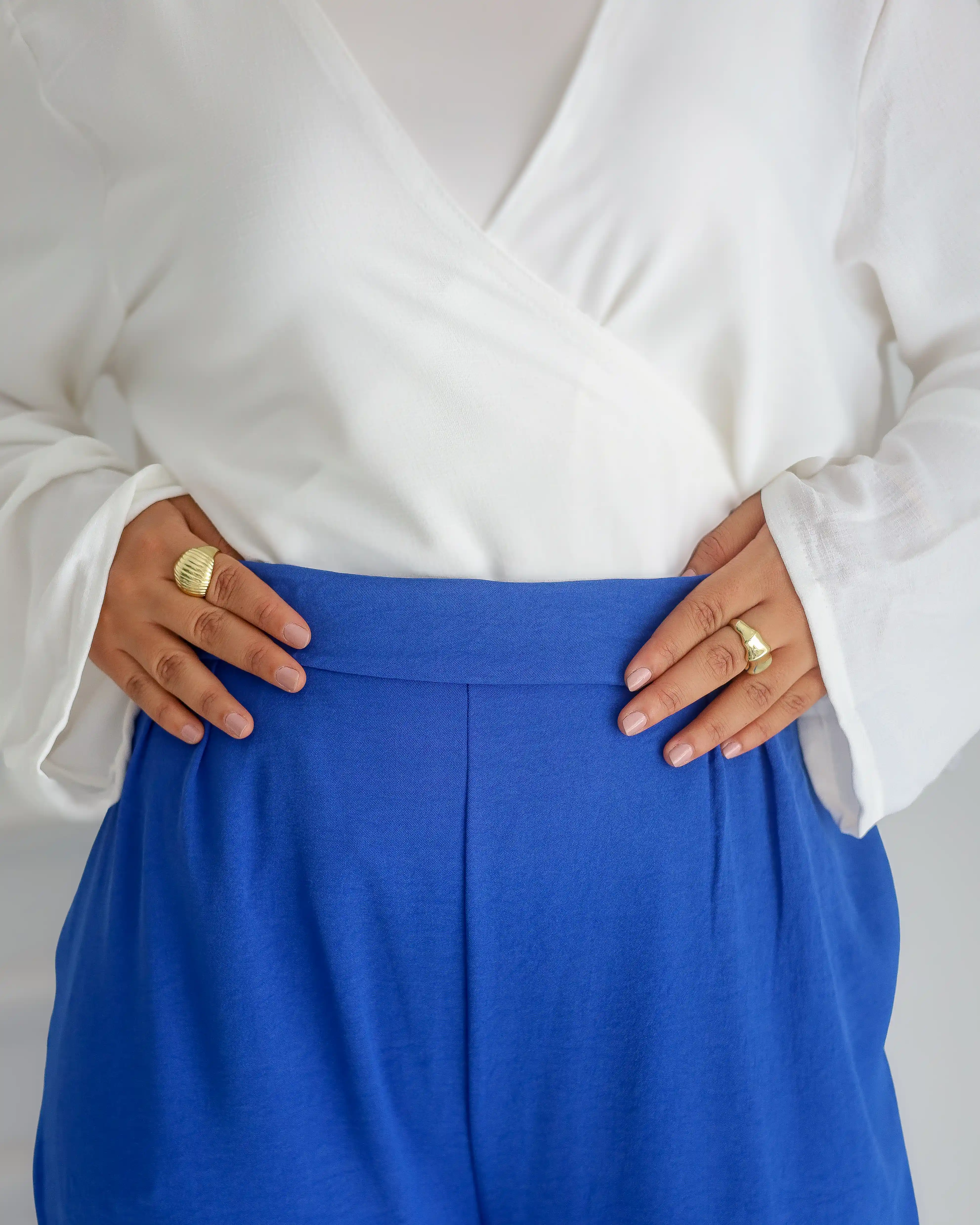 Gumus Crepe Wide-Leg Pants - Image 13