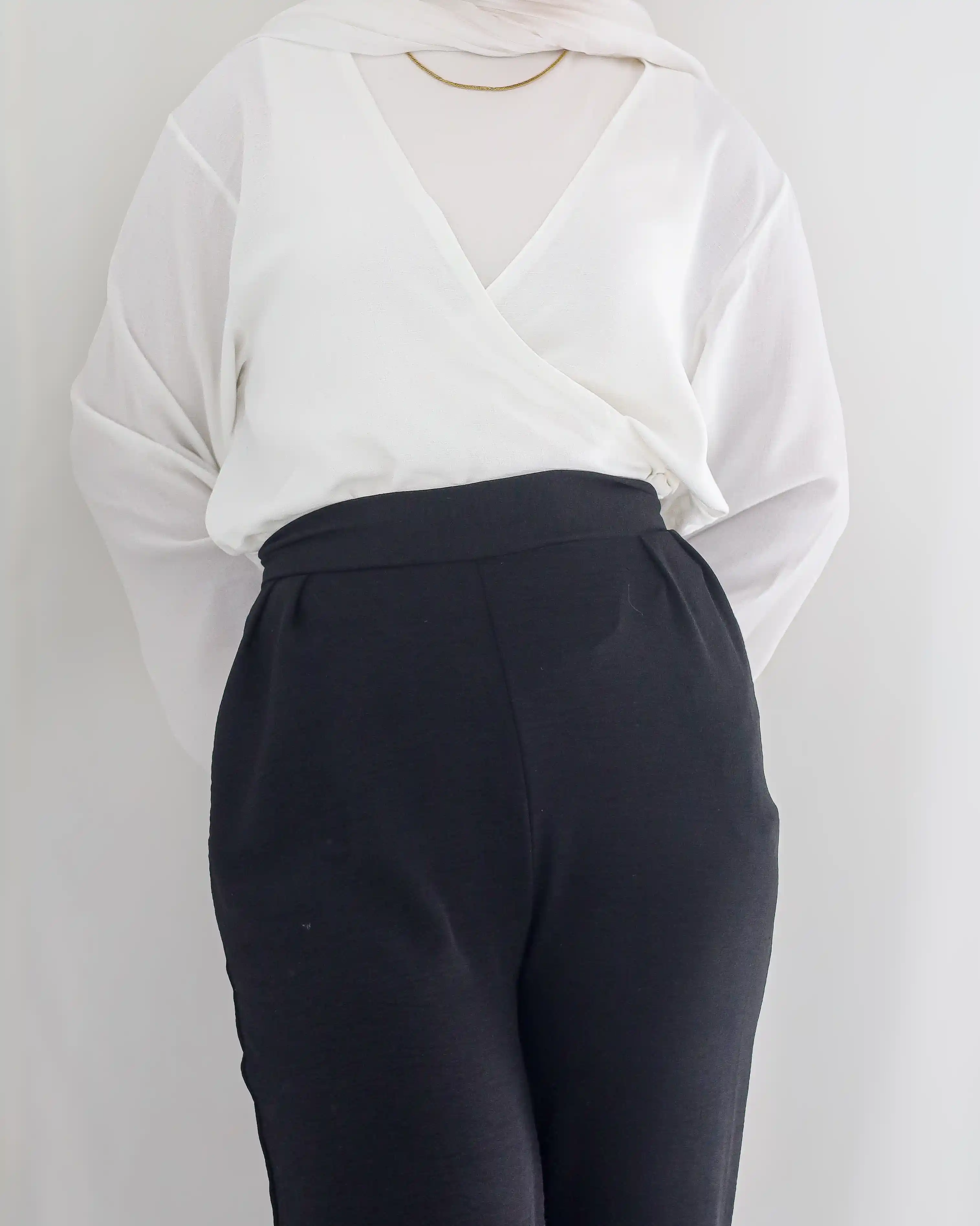 Gumus Crepe Wide-Leg Pants - Image 15