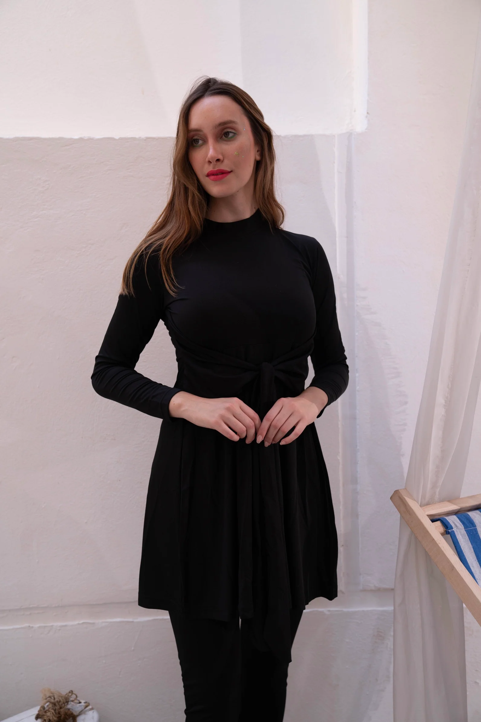 Elegant Noir Gumus Swimsuit - Image 10
