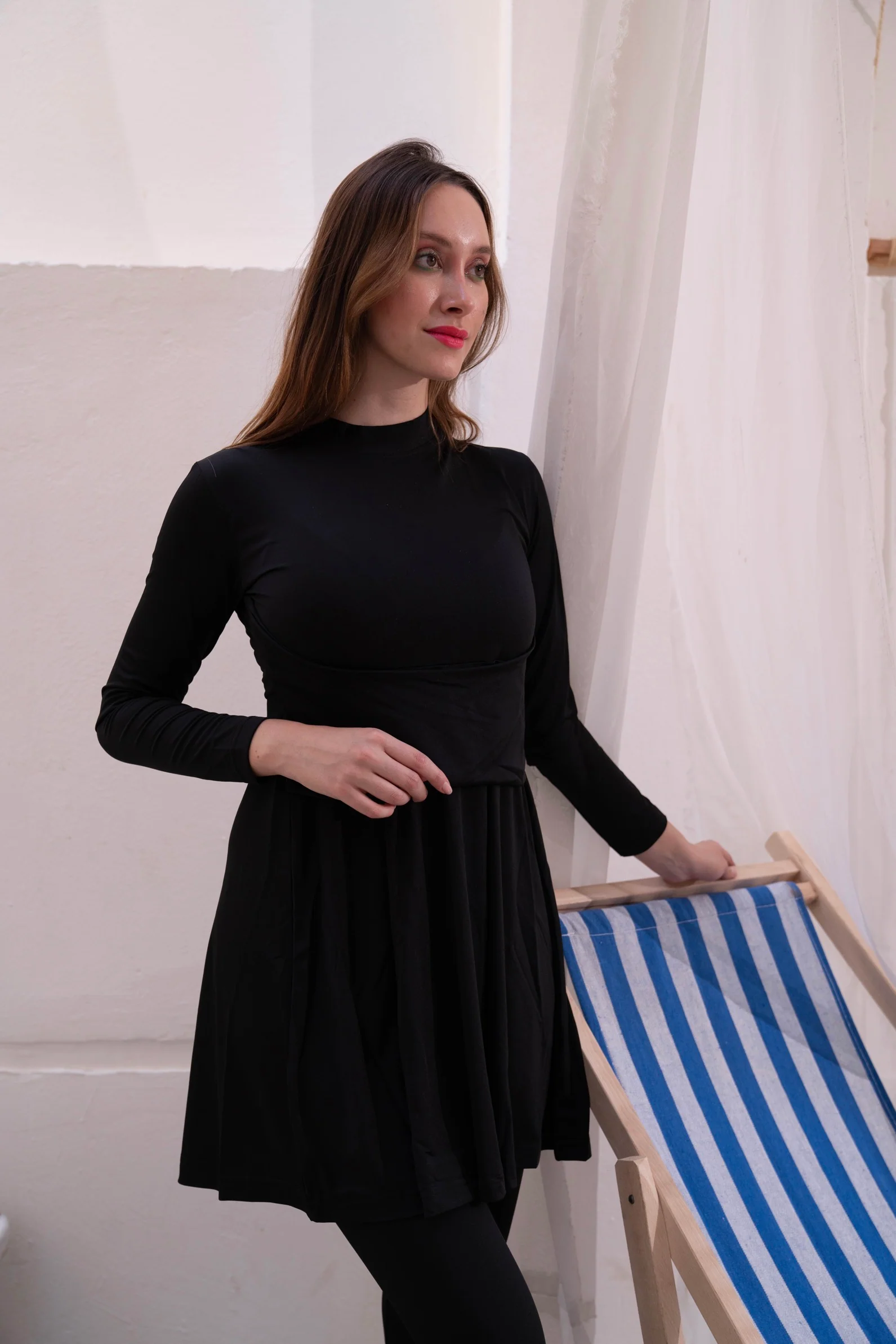 Elegant Noir Gumus Swimsuit - Image 13