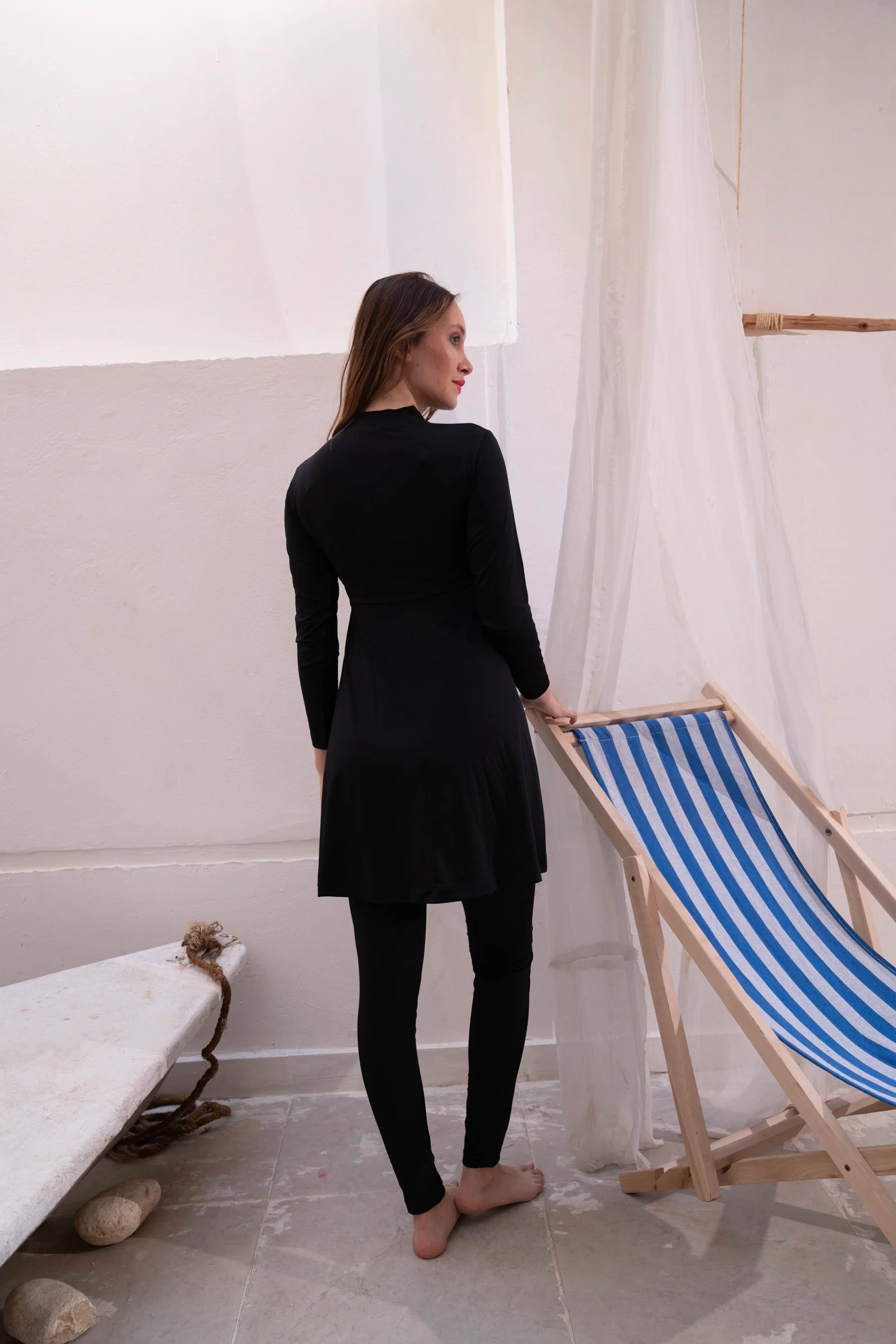 Elegant Noir Gumus Swimsuit - Image 5