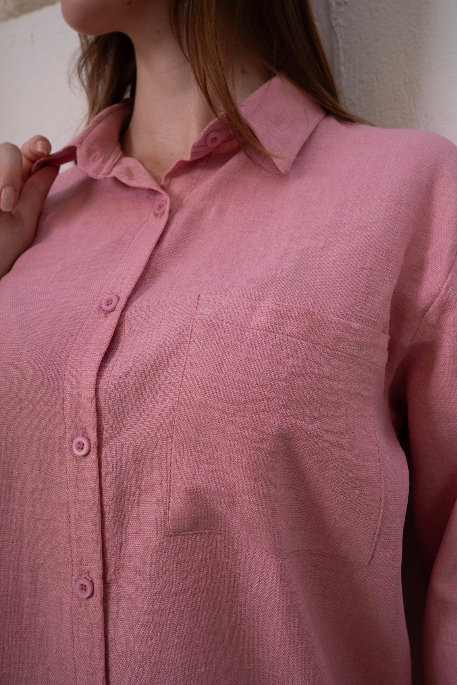 Gumus Linen Pinky Suit - Image 9