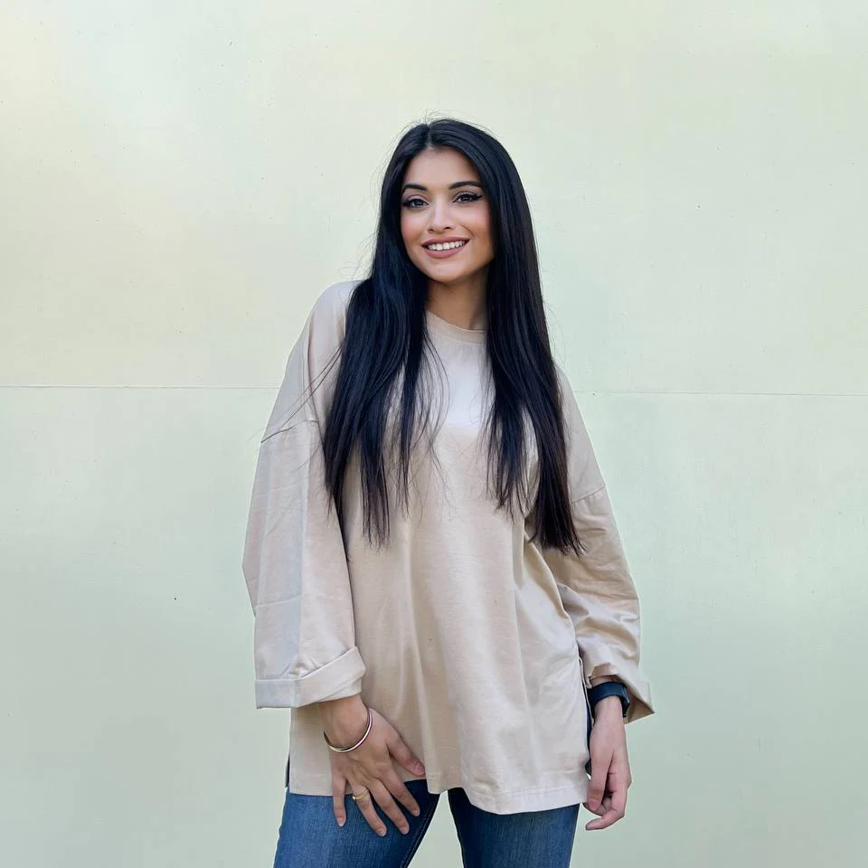 Gumus Oversized Cotton Crewneck - Image 7