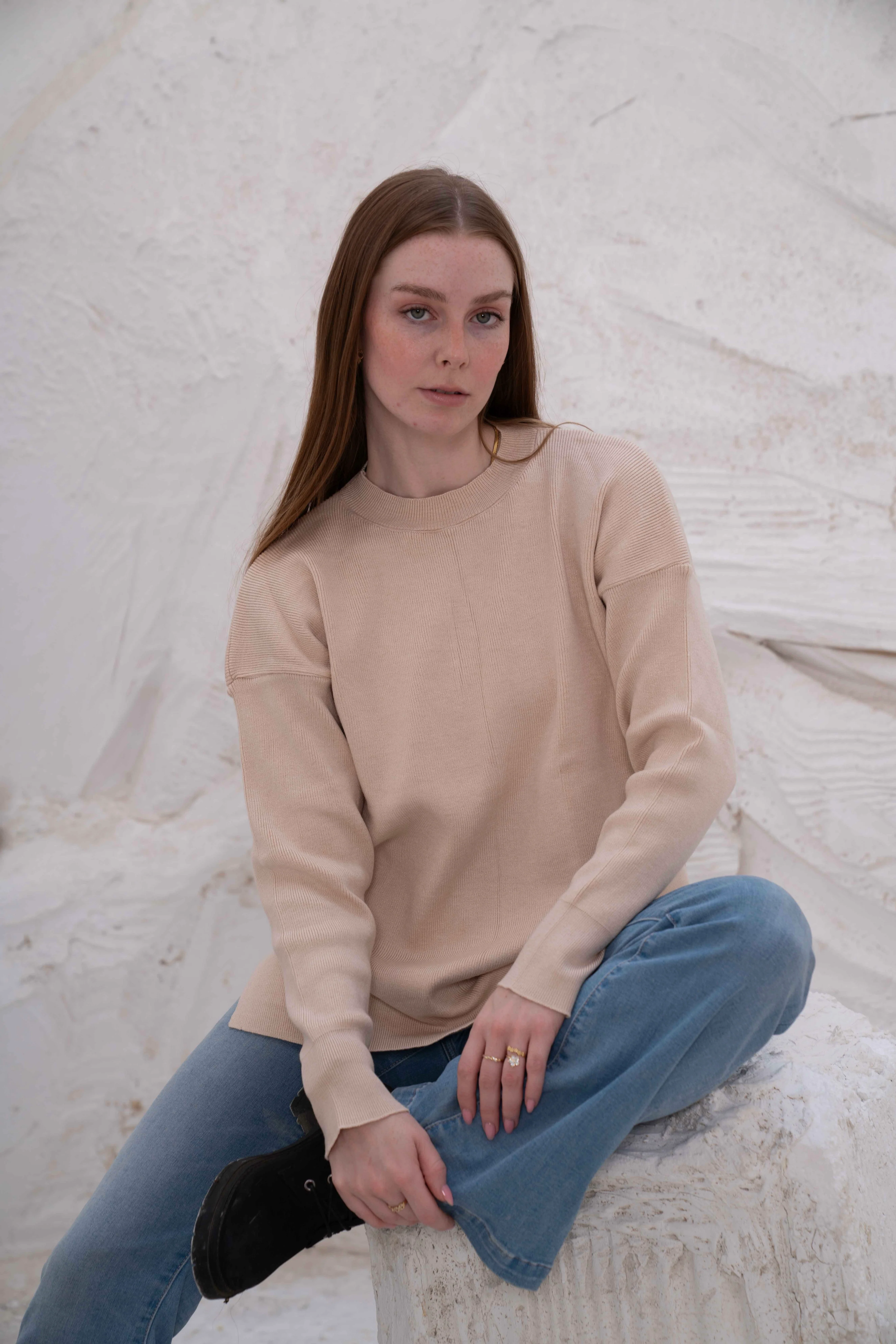 Gumus Women's Oversized Knit Pullover - Image 10