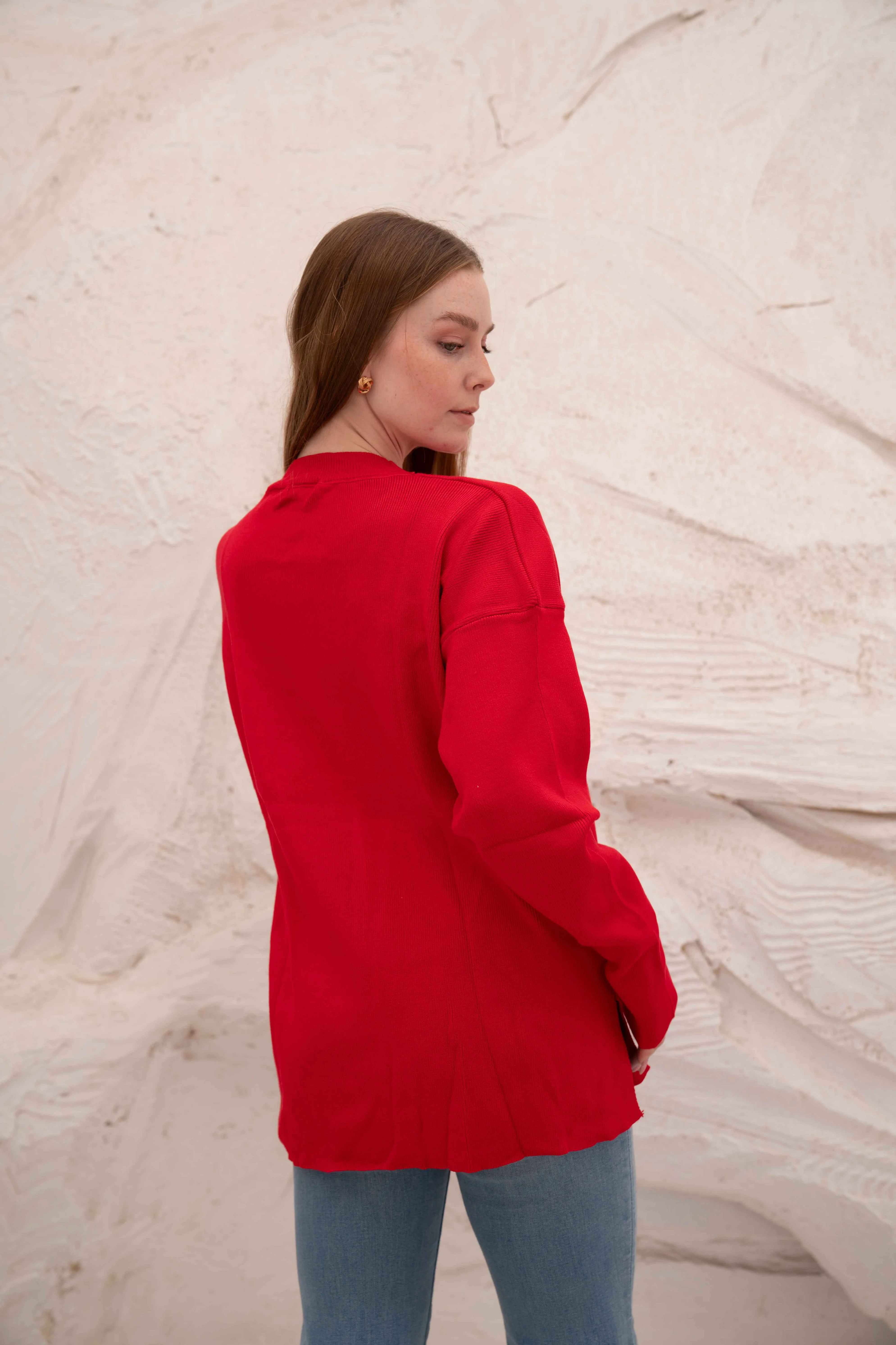 Gumus Women's Oversized Knit Pullover - Image 19