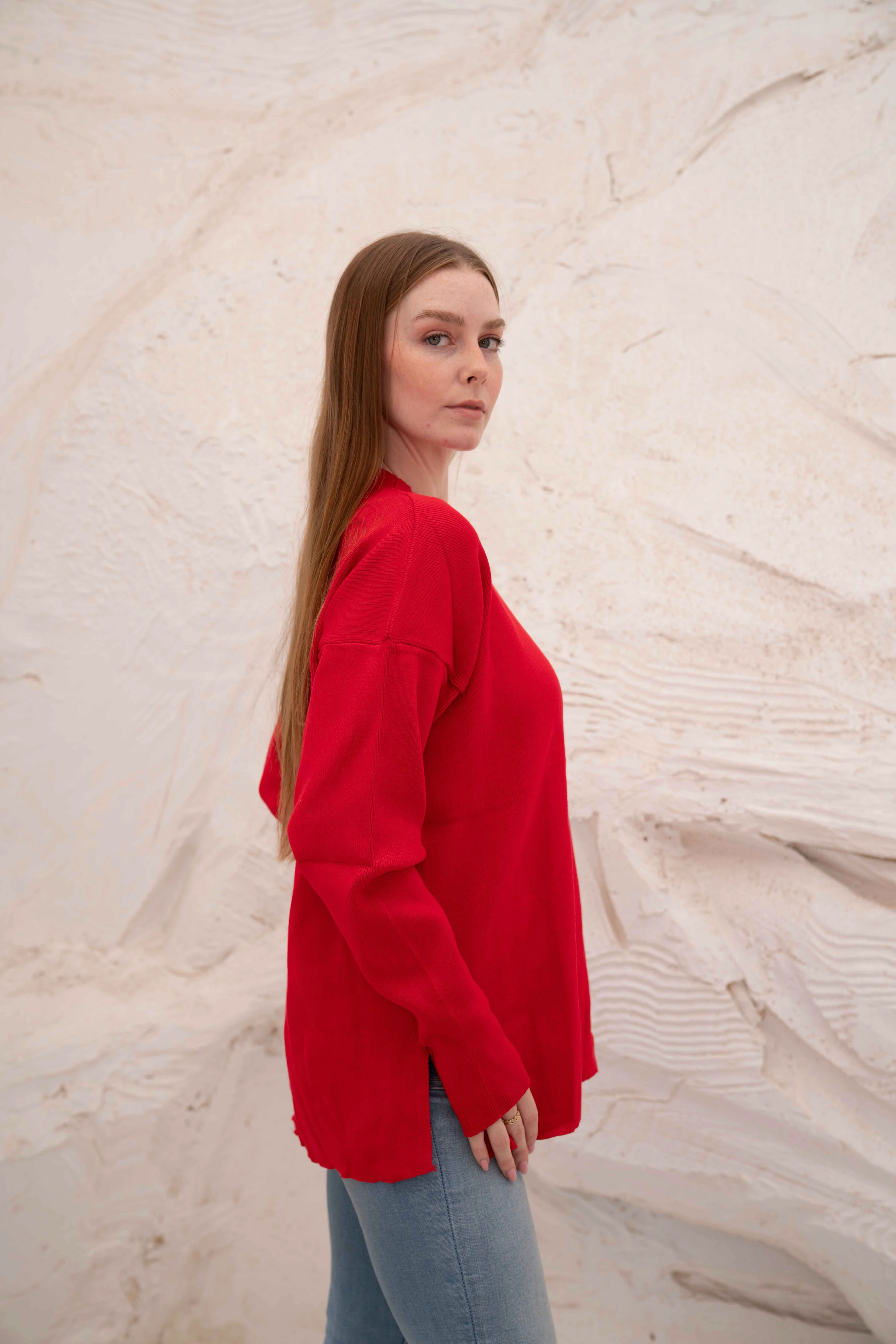 Gumus Women's Oversized Knit Pullover - Image 20