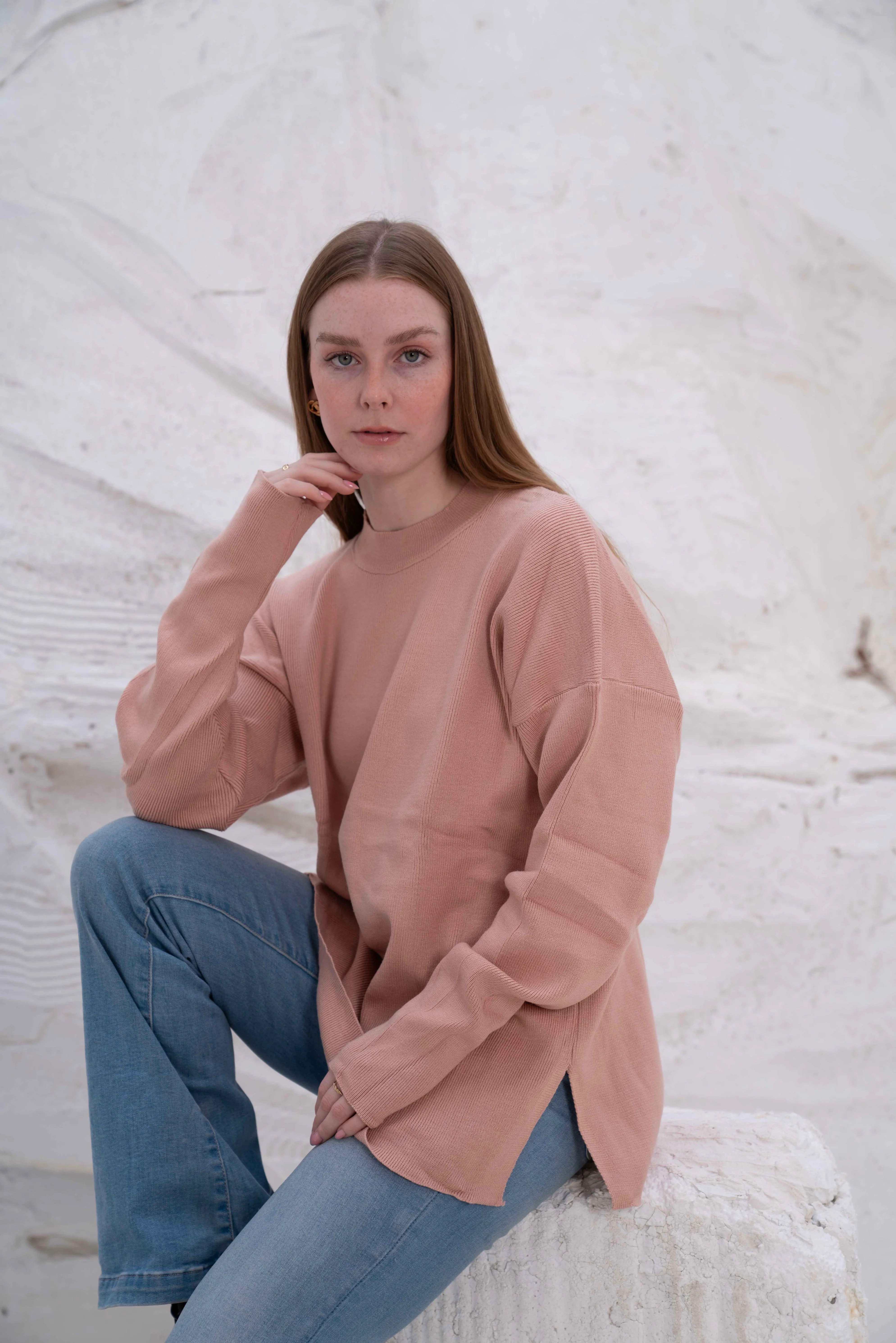 Gumus Women's Oversized Knit Pullover - Image 23