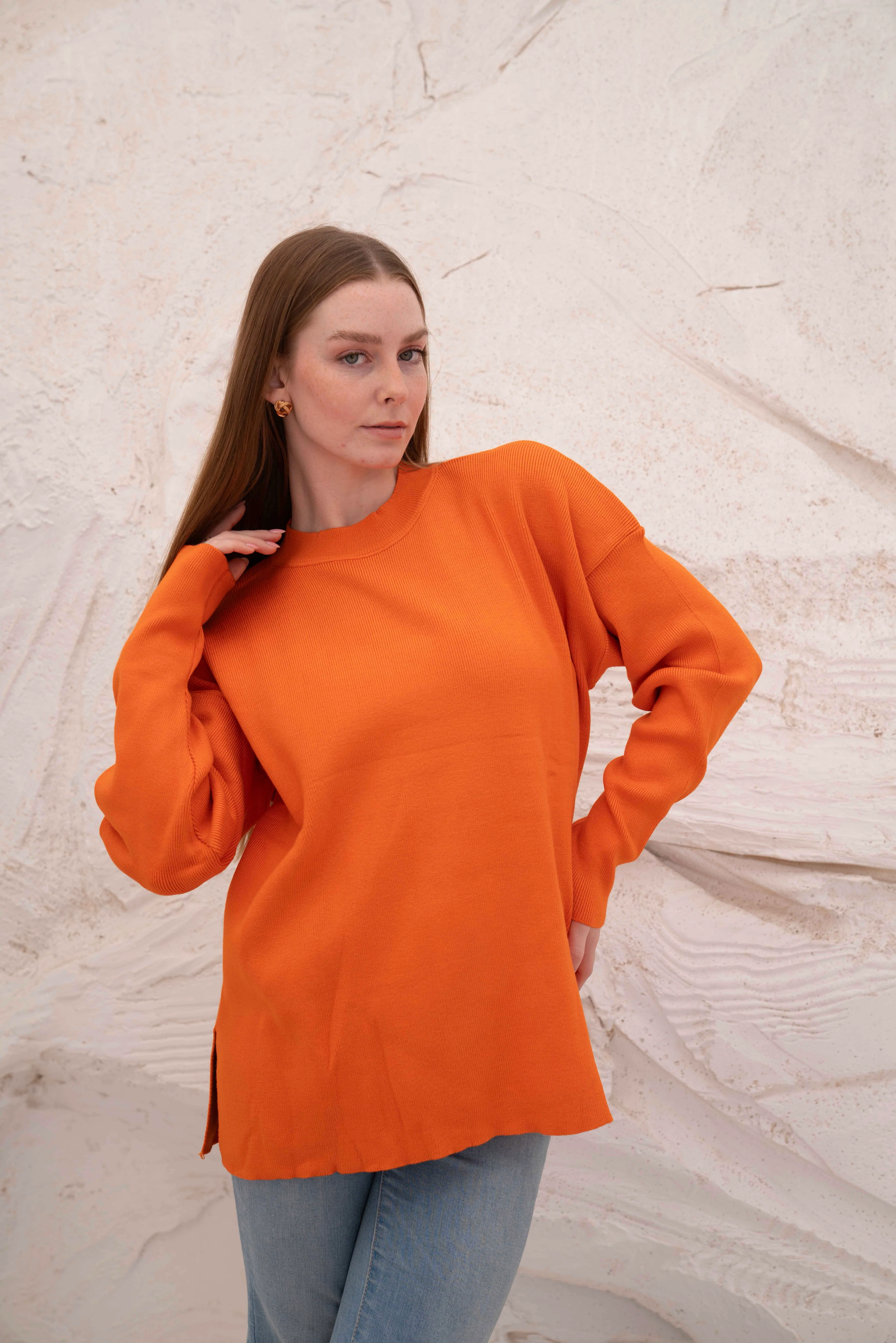 Gumus Women's Oversized Knit Pullover - Image 26