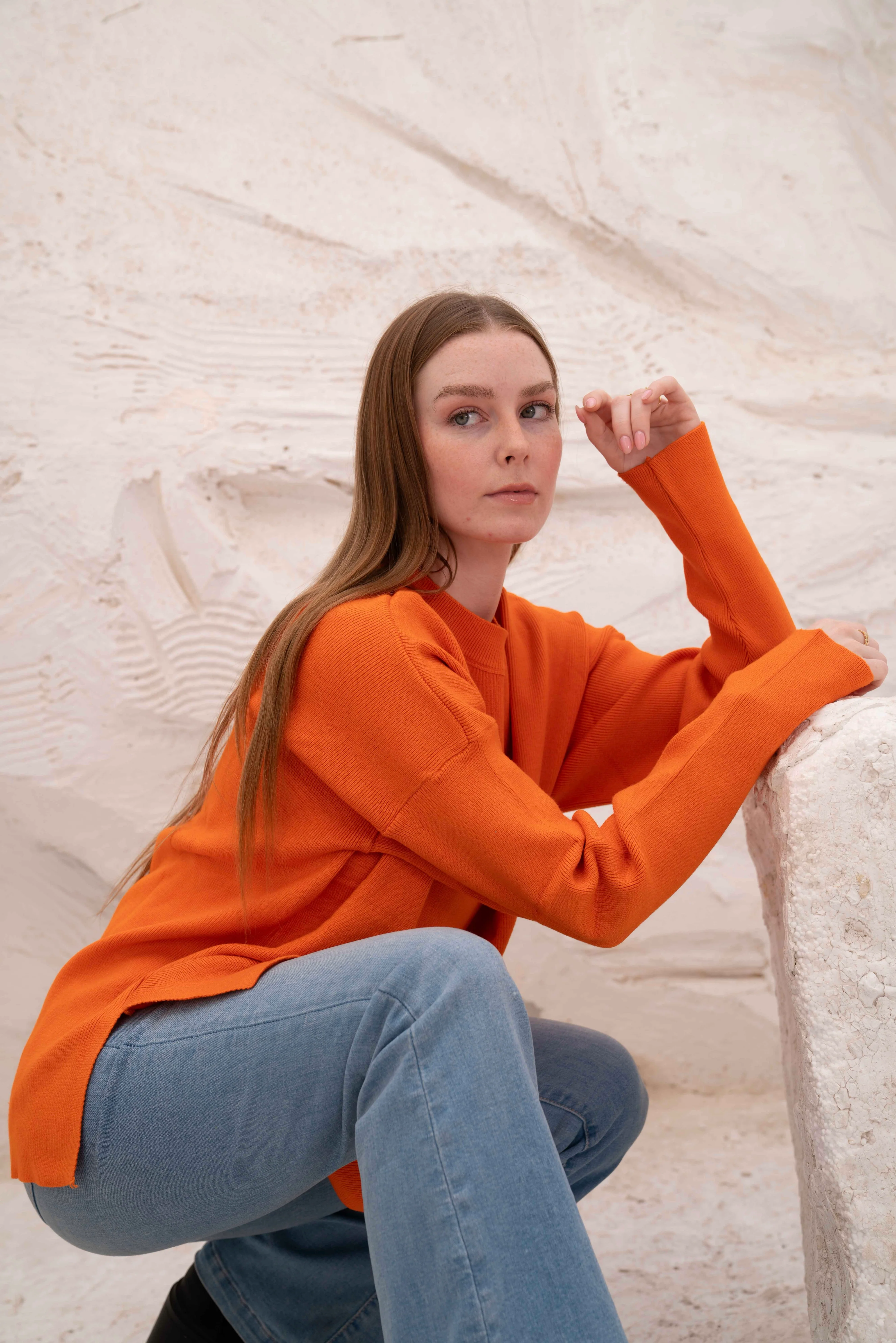 Gumus Women's Oversized Knit Pullover - Image 28