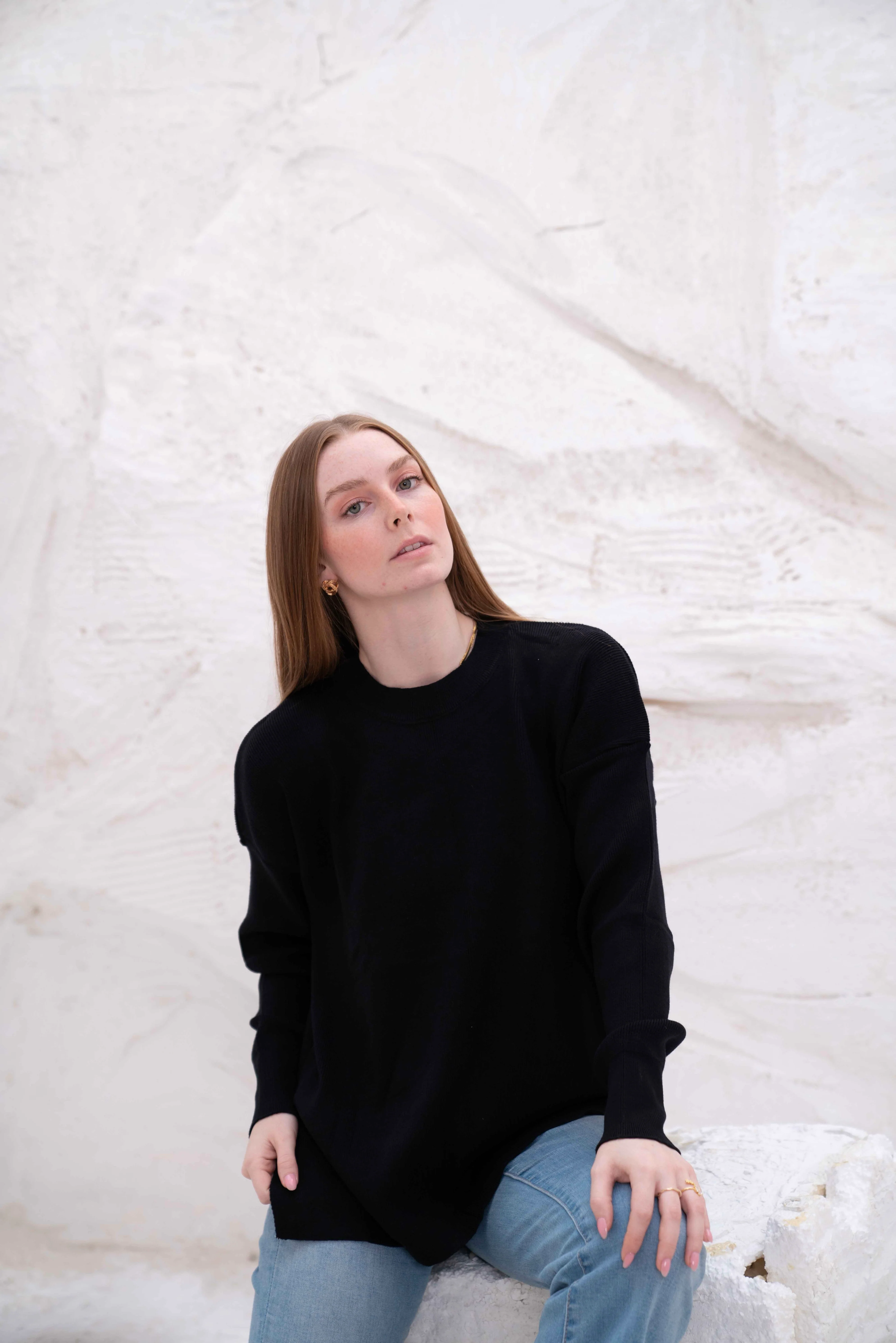 Gumus Women's Oversized Knit Pullover - Image 29