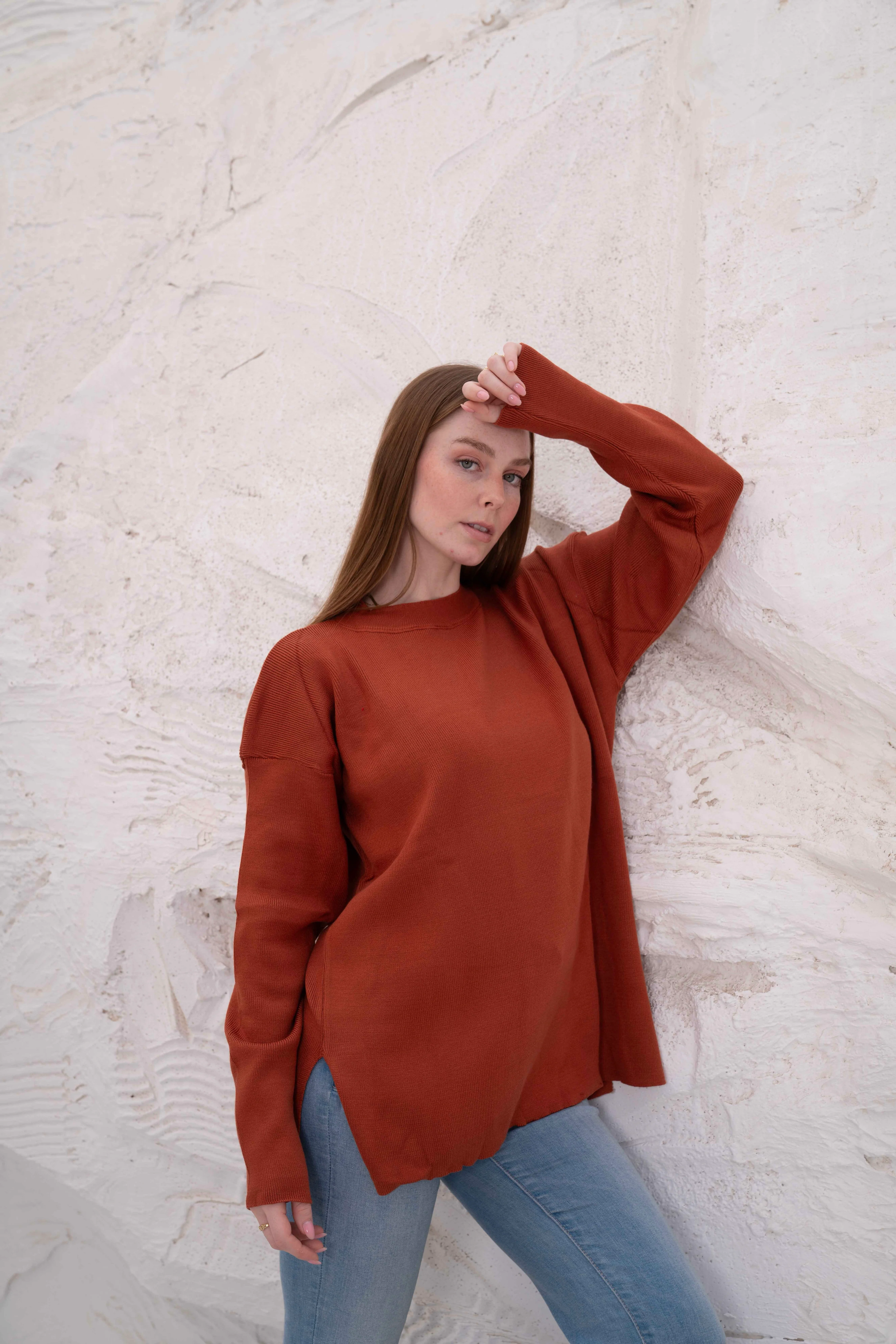 Gumus Women's Oversized Knit Pullover - Image 5