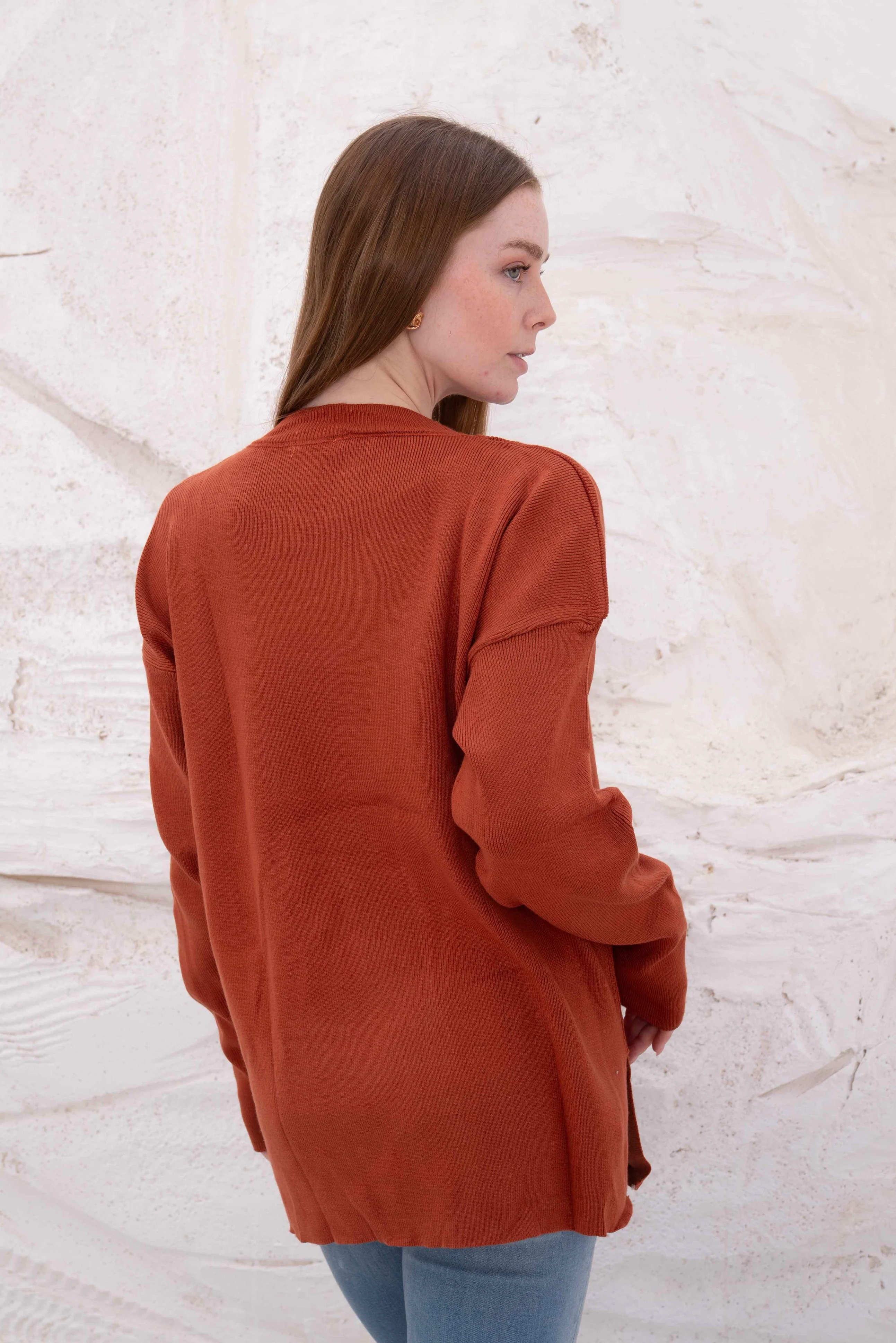 Gumus Women's Oversized Knit Pullover - Image 7