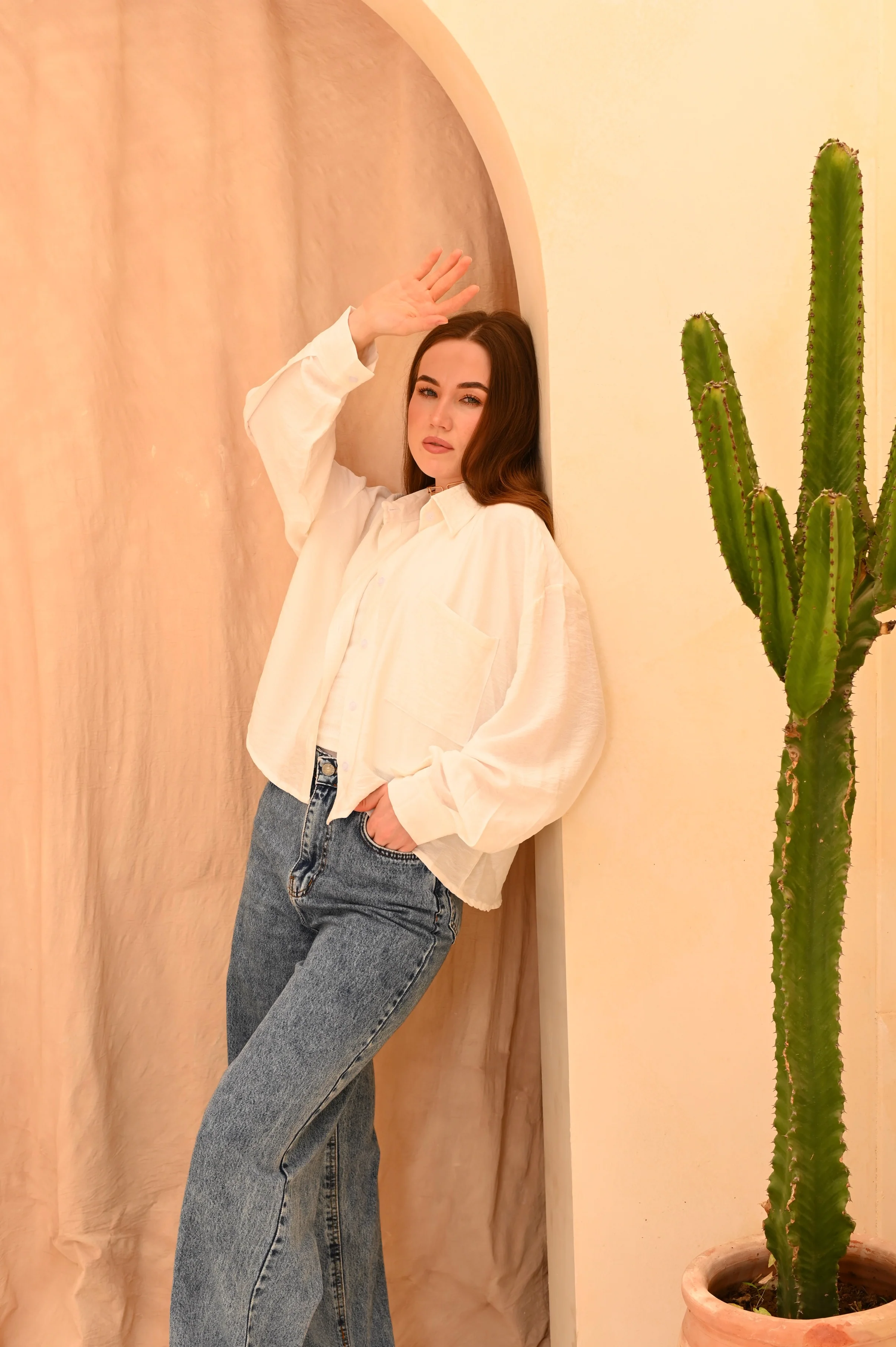 Gumus Short Basic Linen Shirt - Image 23