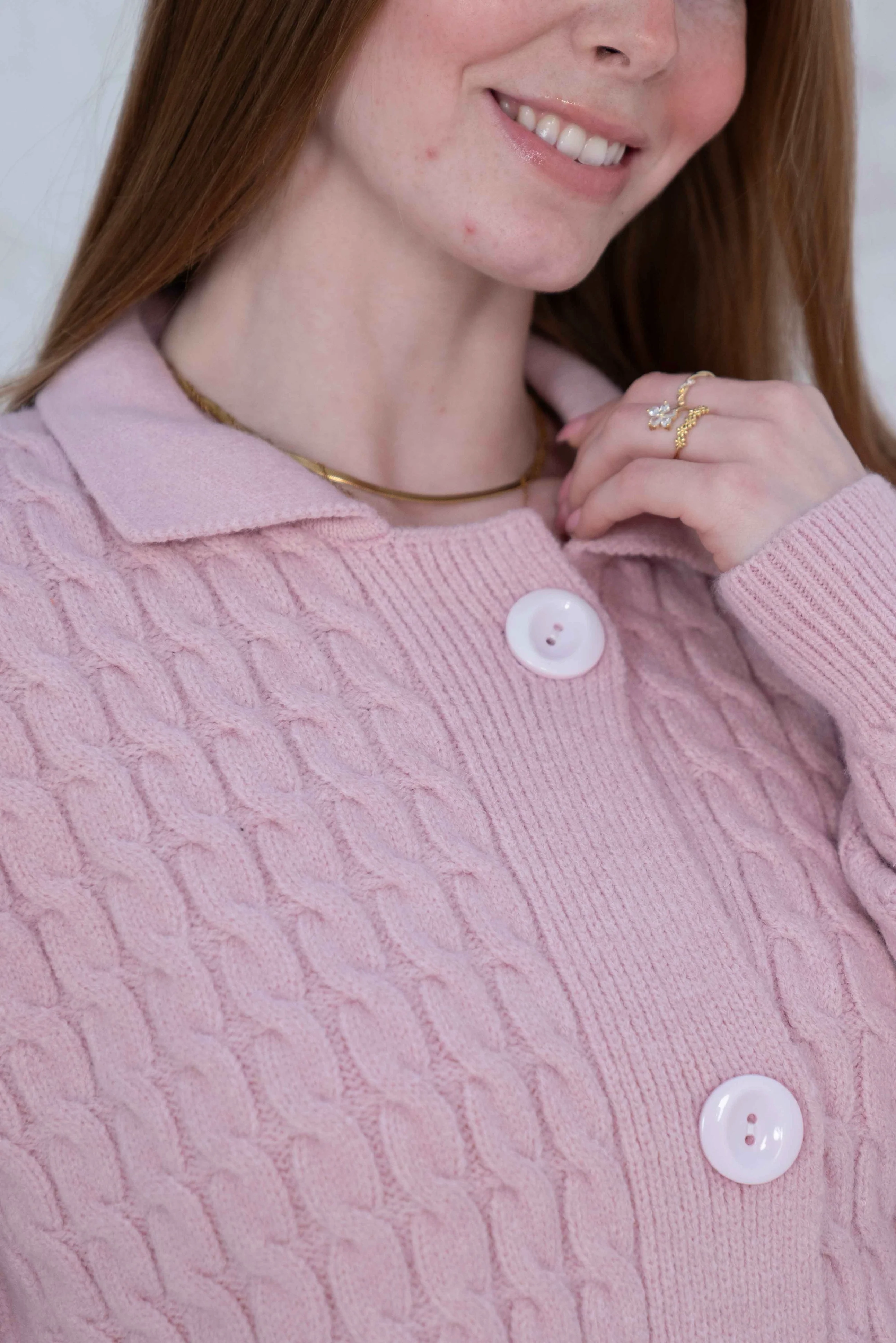 Knit Wool Button-Up Jacket - Image 27