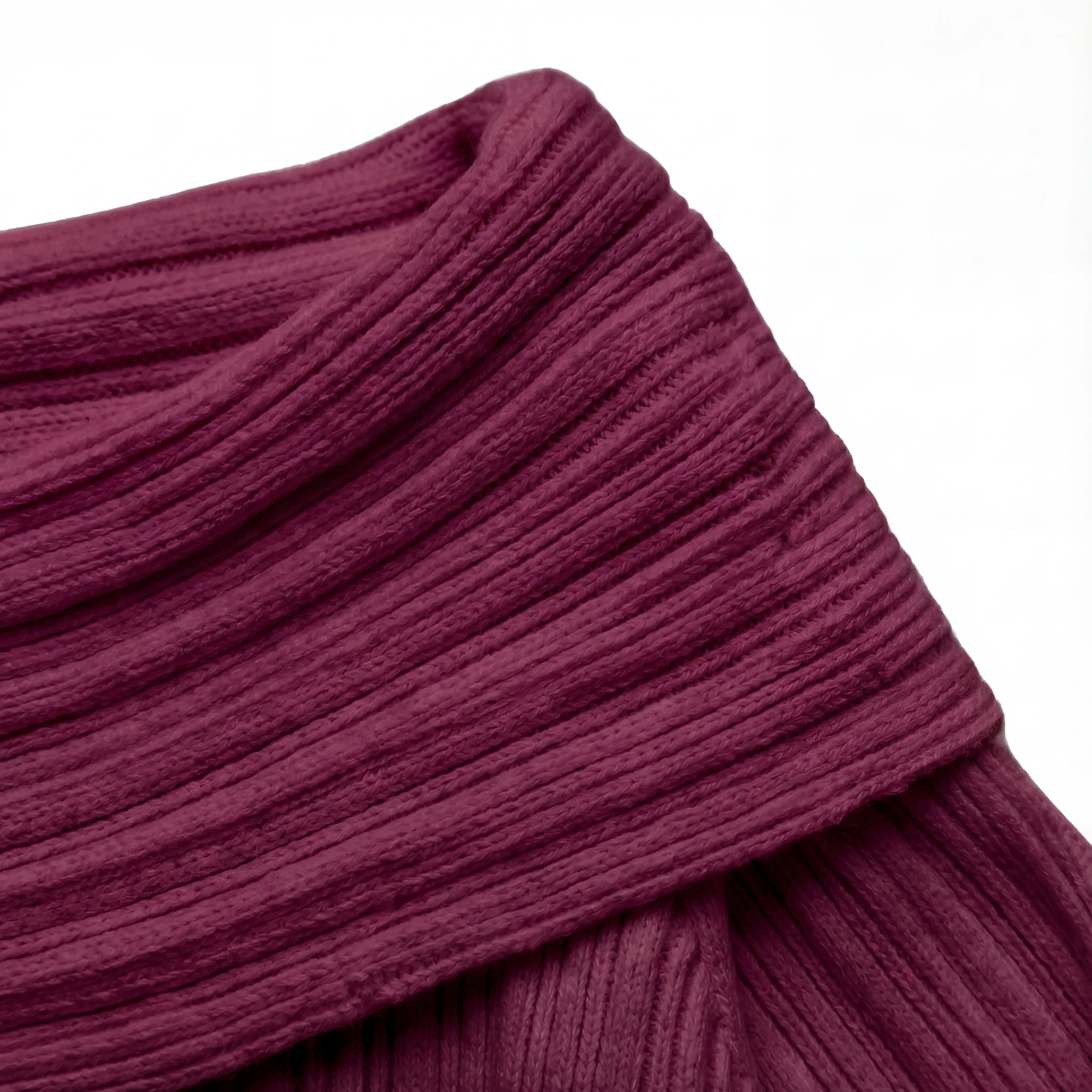 Knitted Off-Shoulder Sweater - Image 5