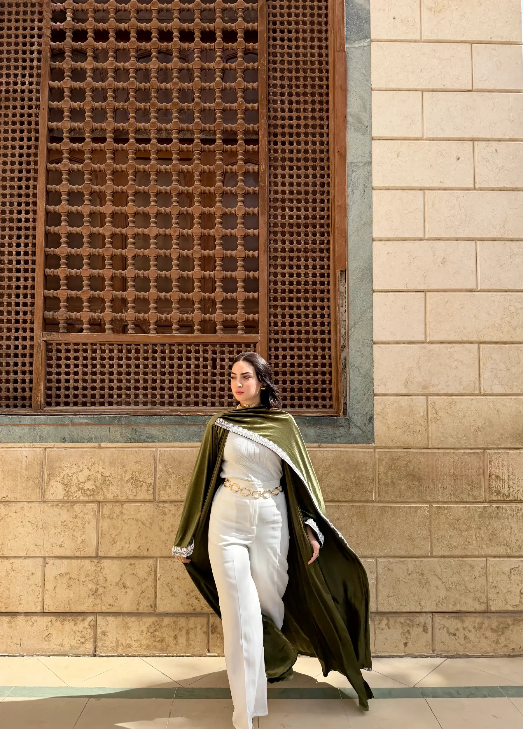 Lace Velvet Abaya – Ramadan - Image 15