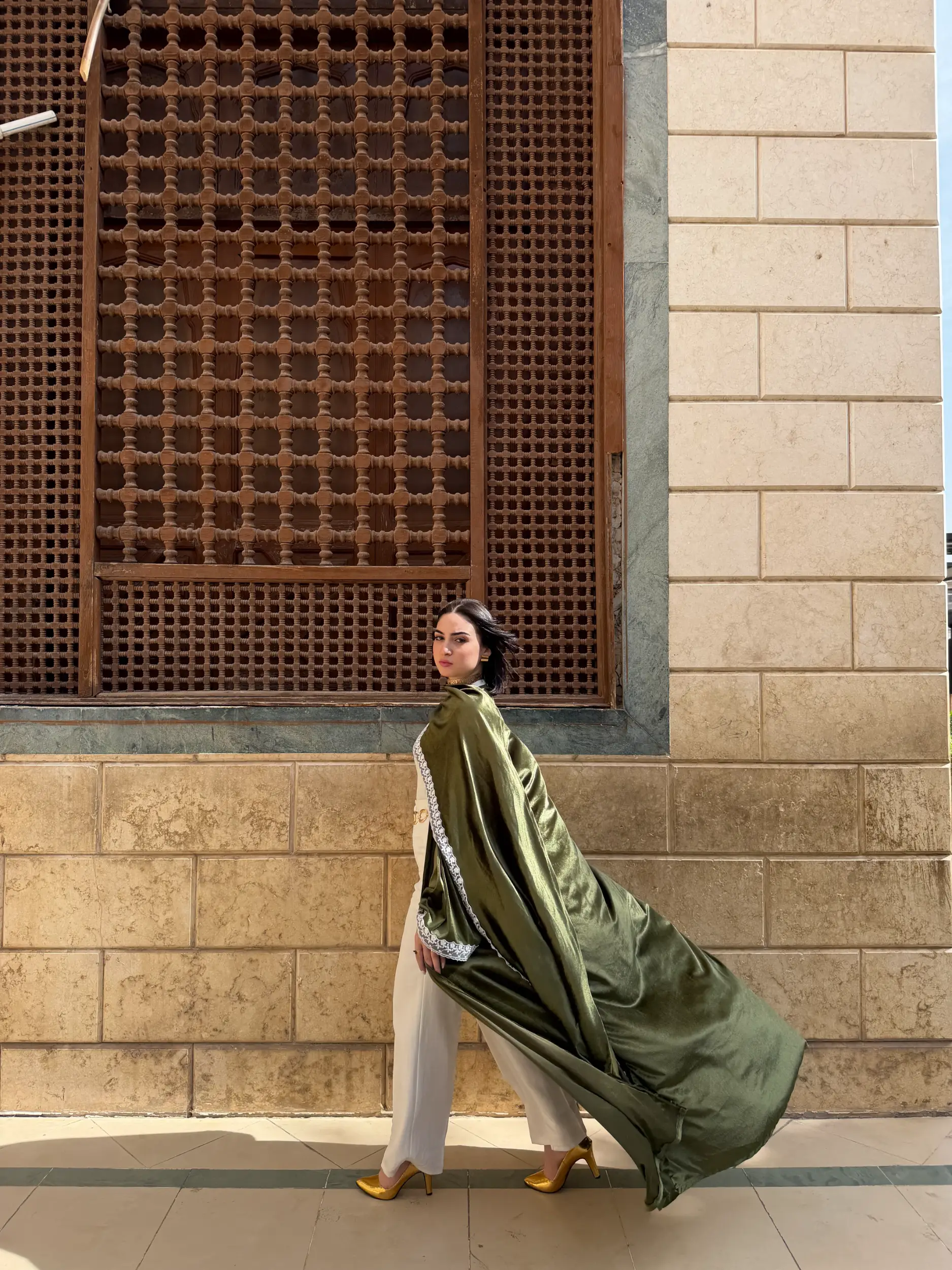 Lace Velvet Abaya – Ramadan - Image 18