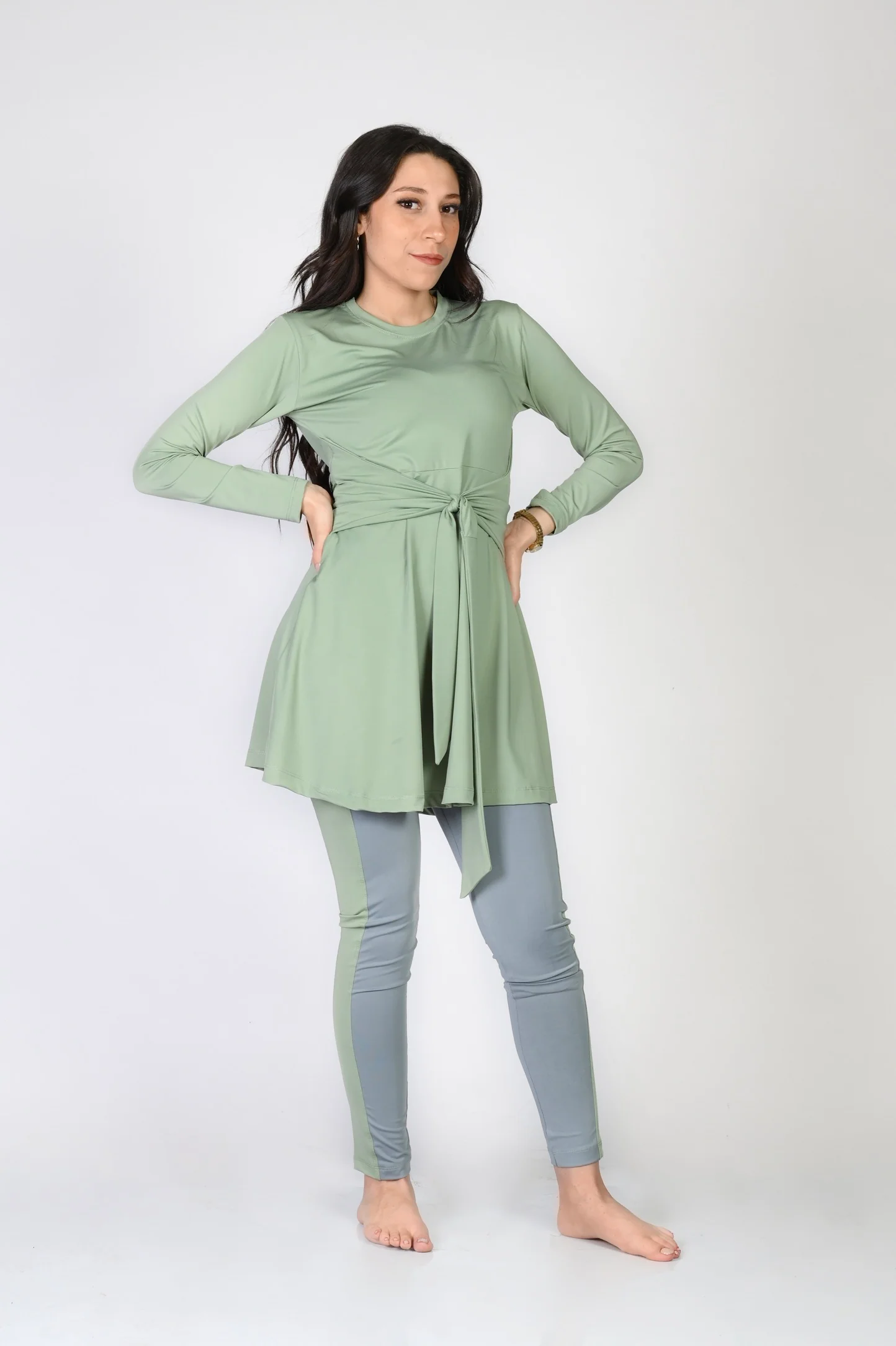Pastel Green Gumus Swimsuit