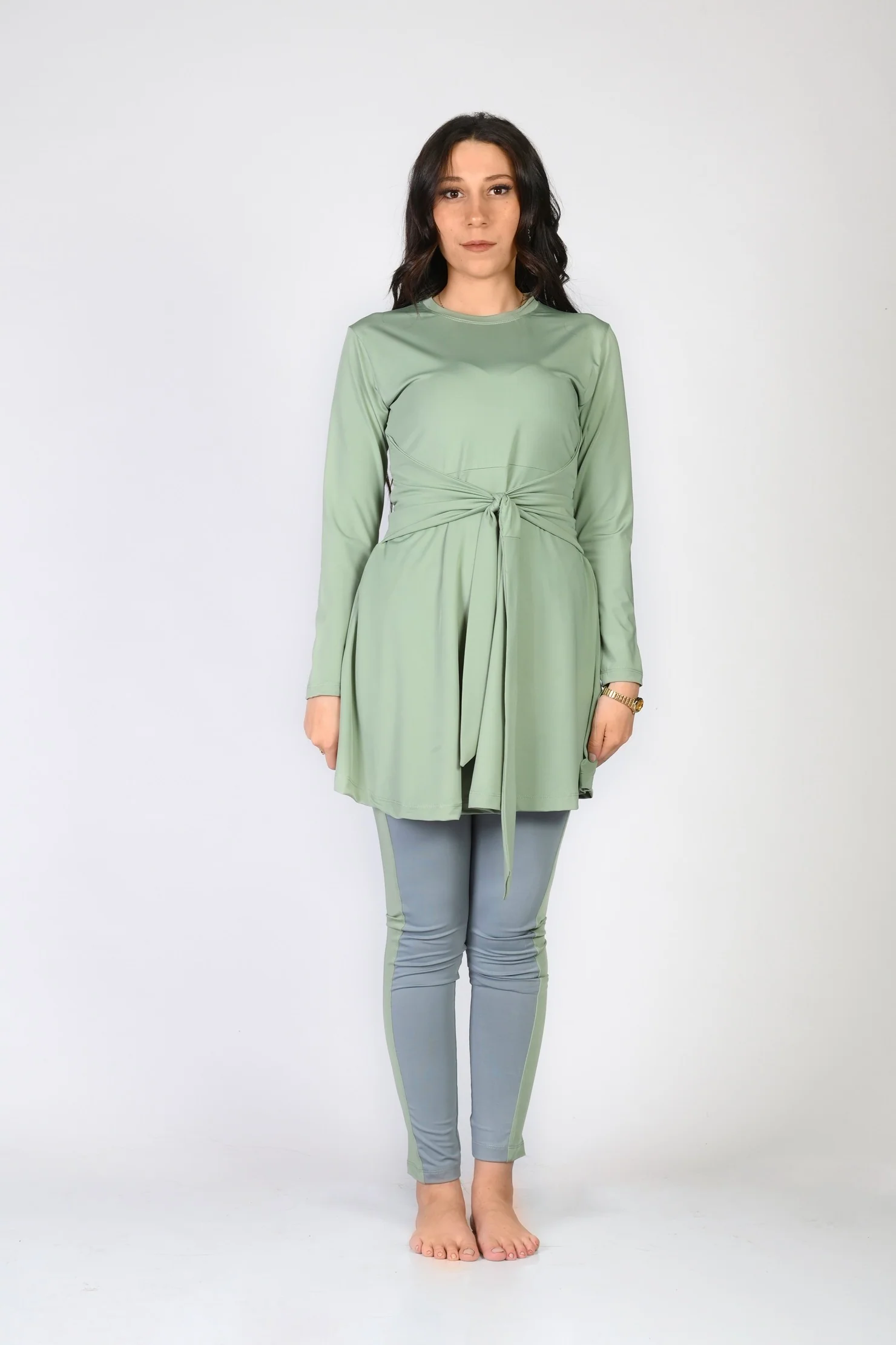 Pastel Green Gumus Swimsuit - Image 2