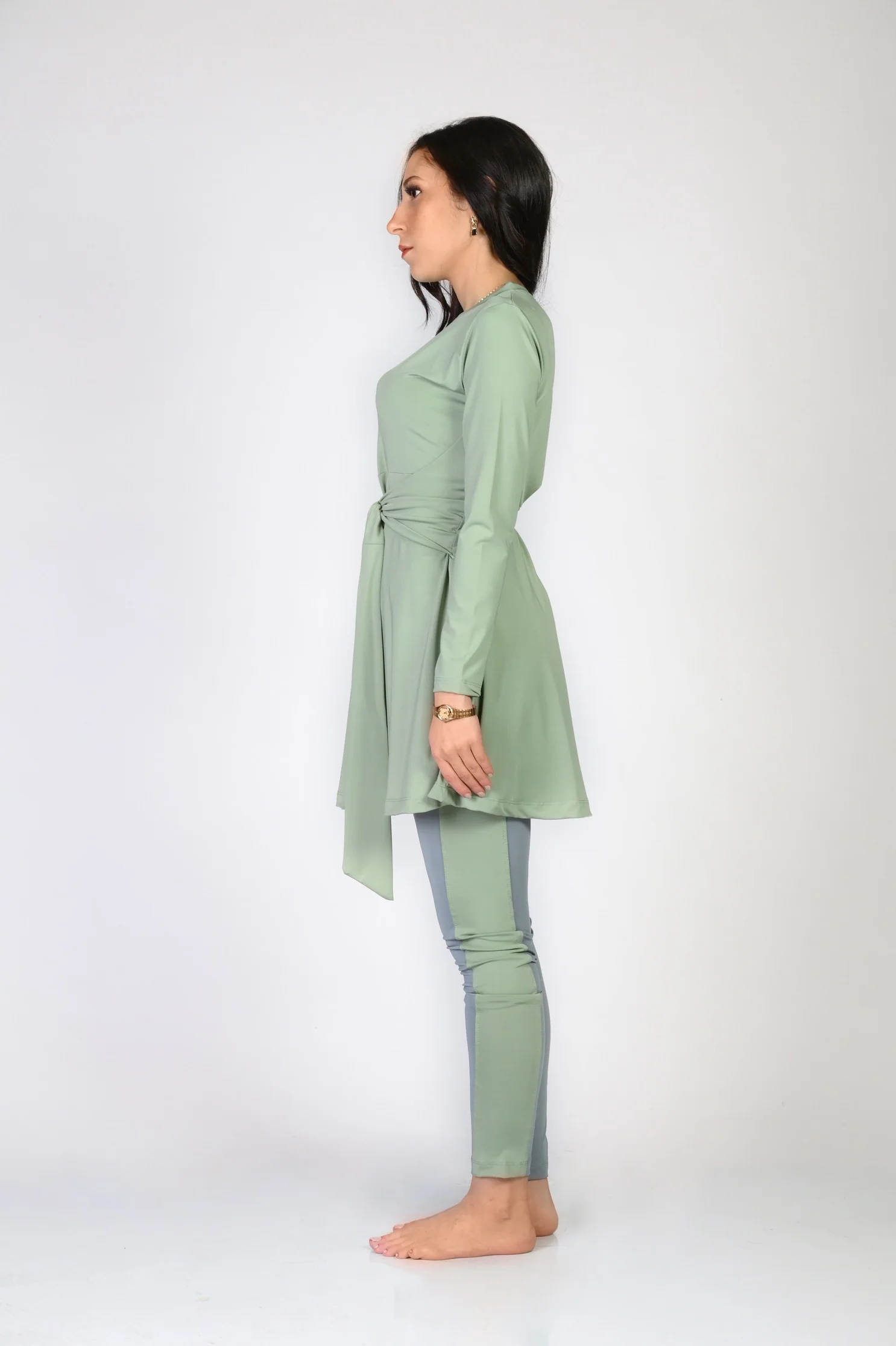 Pastel Green Gumus Swimsuit - Image 3