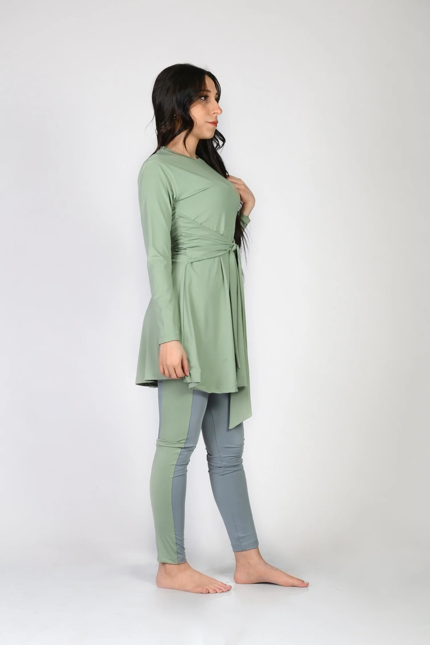 Pastel Green Gumus Swimsuit - Image 4
